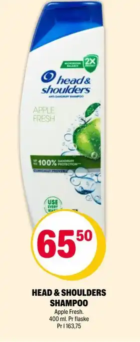 Coop Extra HEAD & SHOULDERS SHAMPOO tilbud