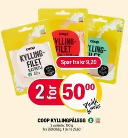 Coop Extra COOP KYLLINGPÅLEGG tilbud