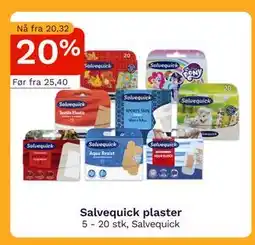 Oda Salvequick plaster tilbud