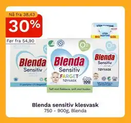 Oda Blenda sensitiv klesvask tilbud