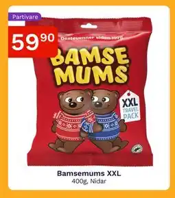 Oda Bamsemums XXL tilbud