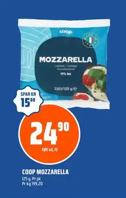 Coop Obs COOP MOZZARELLA tilbud
