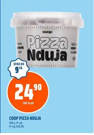 Coop Obs COOP PIZZA NDUJA tilbud
