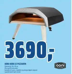 Coop Obs OONI KODA 12 PIZZAOVN tilbud