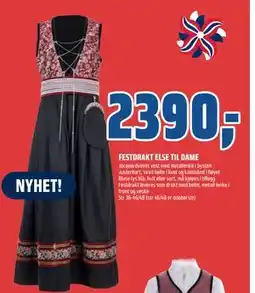 Coop Obs FESTDRAKT ELSE TIL DAME tilbud