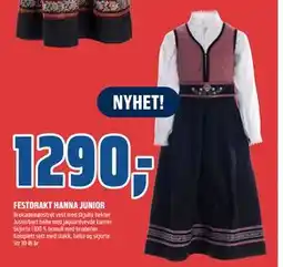 Coop Obs FESTDRAKT HANNA JUNIOR tilbud