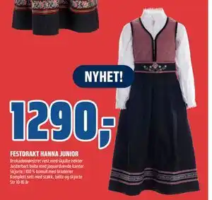Coop Obs FESTDRAKT HANNA JUNIOR tilbud
