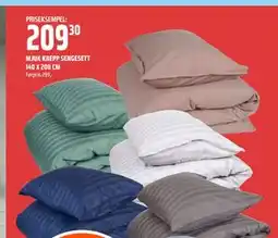 Coop Obs MJUK KREPP SENGESETT 140 X 200 CM tilbud