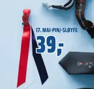 Coop Obs 17. MAI-PIN/-SLØYFE tilbud