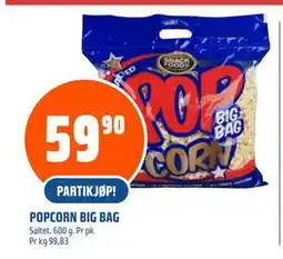 Coop Obs POPCORN BIG BAG tilbud