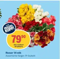 Coop Obs Roser 14 stk tilbud