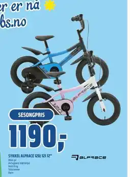 Coop Obs SYKKEL ALPRACE 120/ 121 12” tilbud