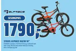 Coop Obs SYKKEL ALPRACE 160/161 16” tilbud