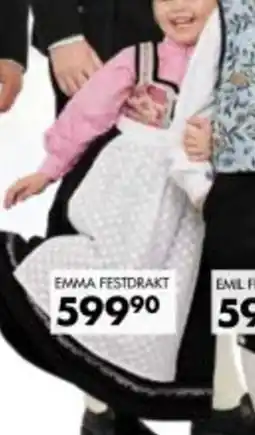 Sparkjøp Emma festdrakt tilbud
