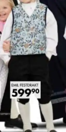 Sparkjøp Emil festdrakt tilbud