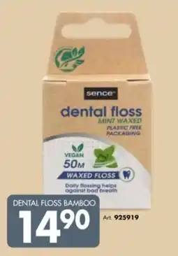 Sparkjøp SENCE Dental floss bamboo tilbud