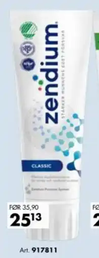 Sparkjøp ZENDIUM tilbud