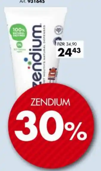 Sparkjøp ZENDIUM tilbud