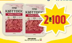 Coop Prix COOP kjøttdeig tilbud