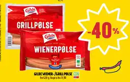 Coop Prix GILDE wiener-/grillpølse tilbud