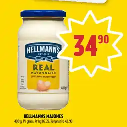 Coop Prix HELLMANN'S majones tilbud