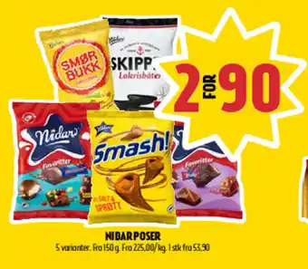 Coop Prix NIDAR poser tilbud
