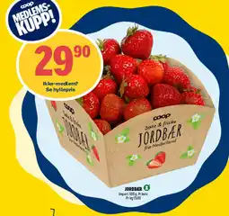 Coop Prix COOP Jordbær import tilbud