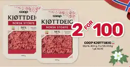 Matkroken COOP kjøttdeig tilbud