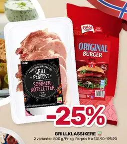 Matkroken GILDE Grillklassikere tilbud