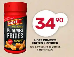 Matkroken HOFF pommes frites krydder tilbud