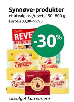 Joker Synnøve-produkter tilbud