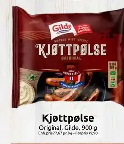 Joker Kjøttpølse tilbud