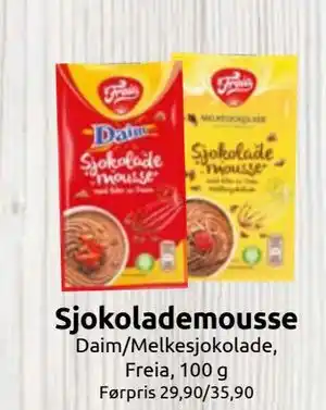 Joker Sjokolademousse tilbud