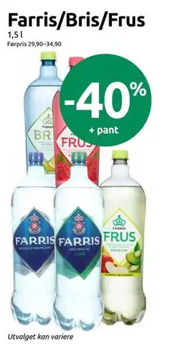 Joker Farris/Bris/Frus tilbud