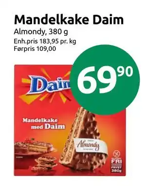 Joker Mandelkake Daim tilbud