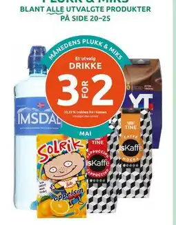 Joker Et utvalg DRIKKE tilbud