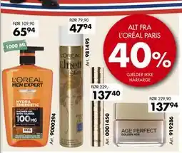 Sparkjøp ALT FRA L’ORÉAL PARIS tilbud