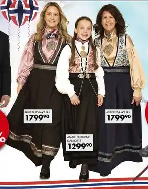 Sparkjøp AMALIE FESTDRAKT M/SKJORTE tilbud