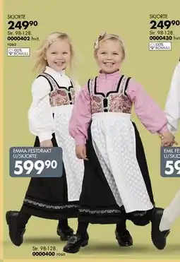 Sparkjøp EMMA FESTDRAKT U/SKJORTE tilbud