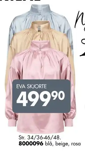Sparkjøp EVA SKJORTE tilbud
