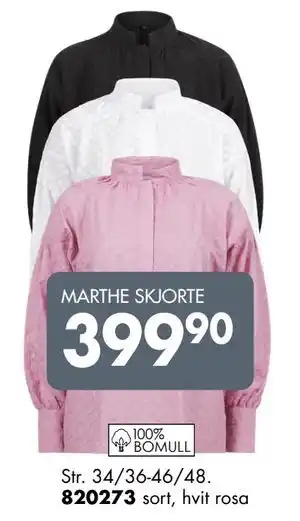 Sparkjøp MARTHE SKJORTE tilbud