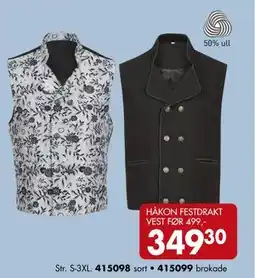 Sparkjøp HÅKON FESTDRAKT VEST tilbud