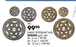 Sparkjøp EMILIE FESTDRAKT NÅL tilbud