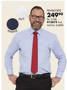 Sparkjøp PENSKJORTE tilbud