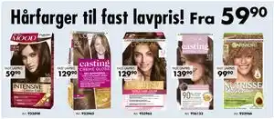 Sparkjøp Hårfarger til fast lavpris! tilbud
