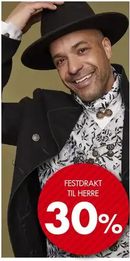Sparkjøp FESTDRAKT TIL HERRE tilbud
