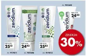 Sparkjøp ZENDIUM tilbud