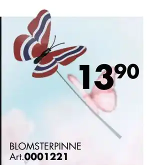 Sparkjøp BLOMSTERPINNE Art tilbud