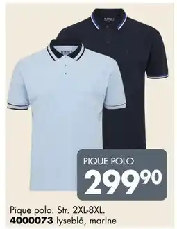 Sparkjøp PIQUE POLO tilbud