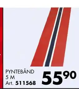 Sparkjøp PYNTEBÅND 5 M Art tilbud